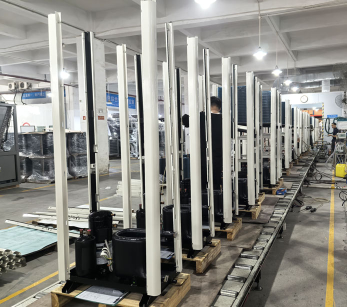 星科蒸發(fā)冷省電空調(diào)-生產(chǎn)車間