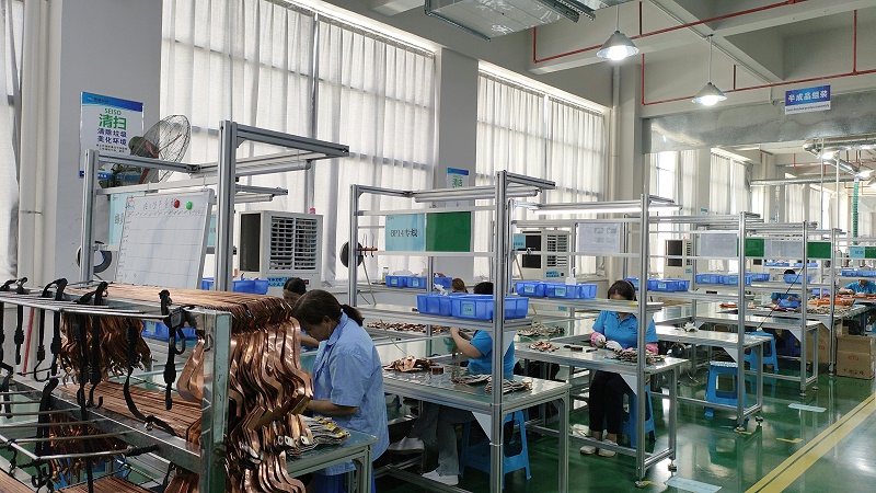 大型工業廠房車間降溫安裝工業省電空調-立式軸流機組